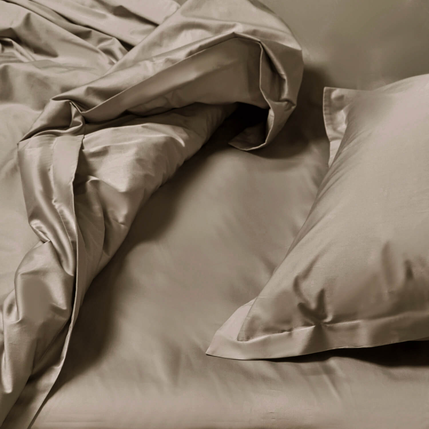 Простыня из мако сатина Gainsboro