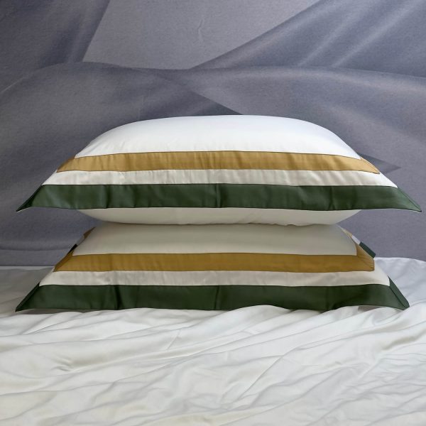 Две наволочки из мако сатина Exquisite Oxford № 19