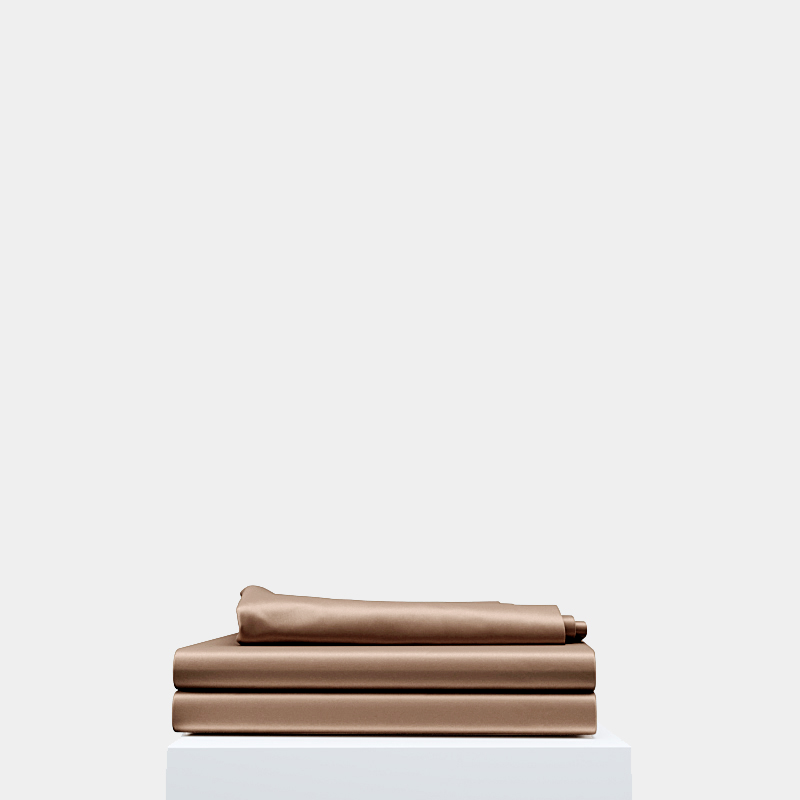 Простыня из мако сатина Loam
