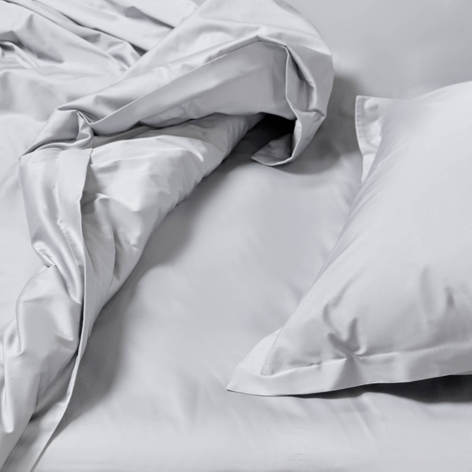 Простыня из мако сатина Platinum