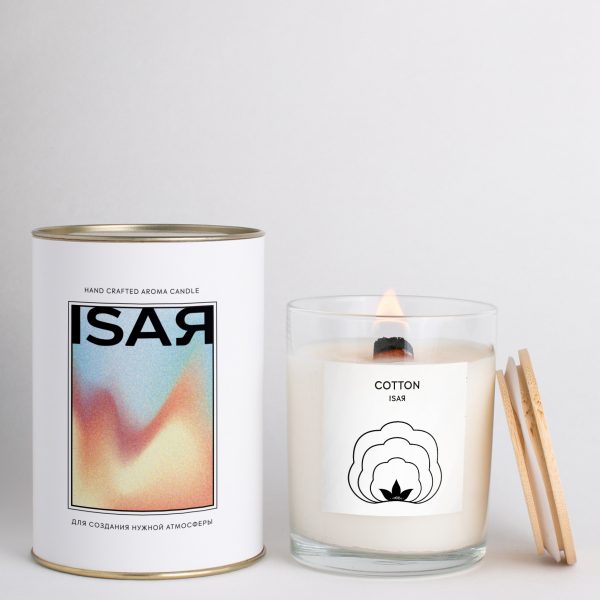 Ароматическая свеча Cotton