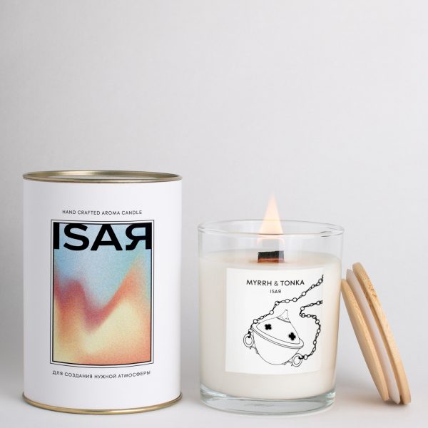 Ароматическая свеча Myrrh & Tonka