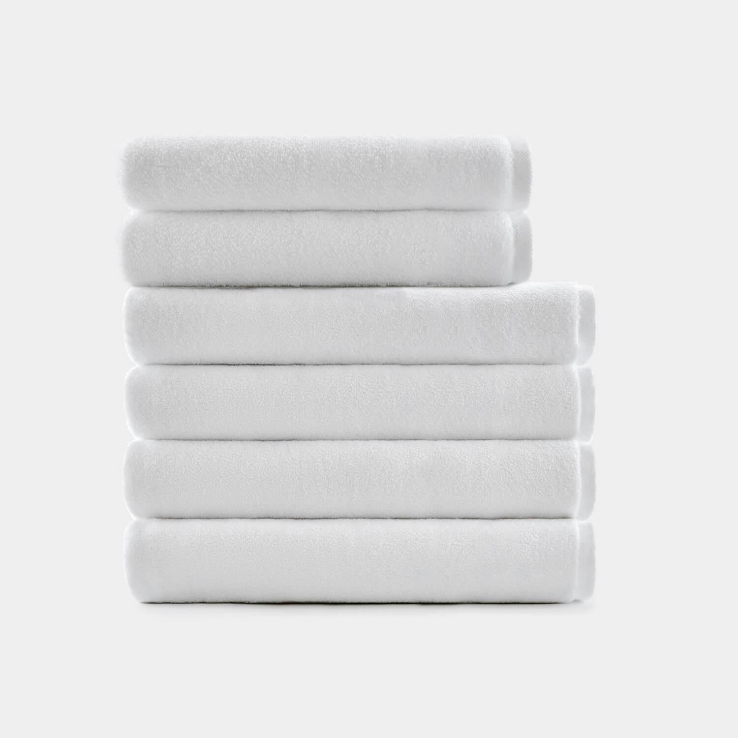 Набор из 4 банных и 2 лицевых полотенец